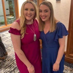 JJ’s House royal blue bridesmaid dress